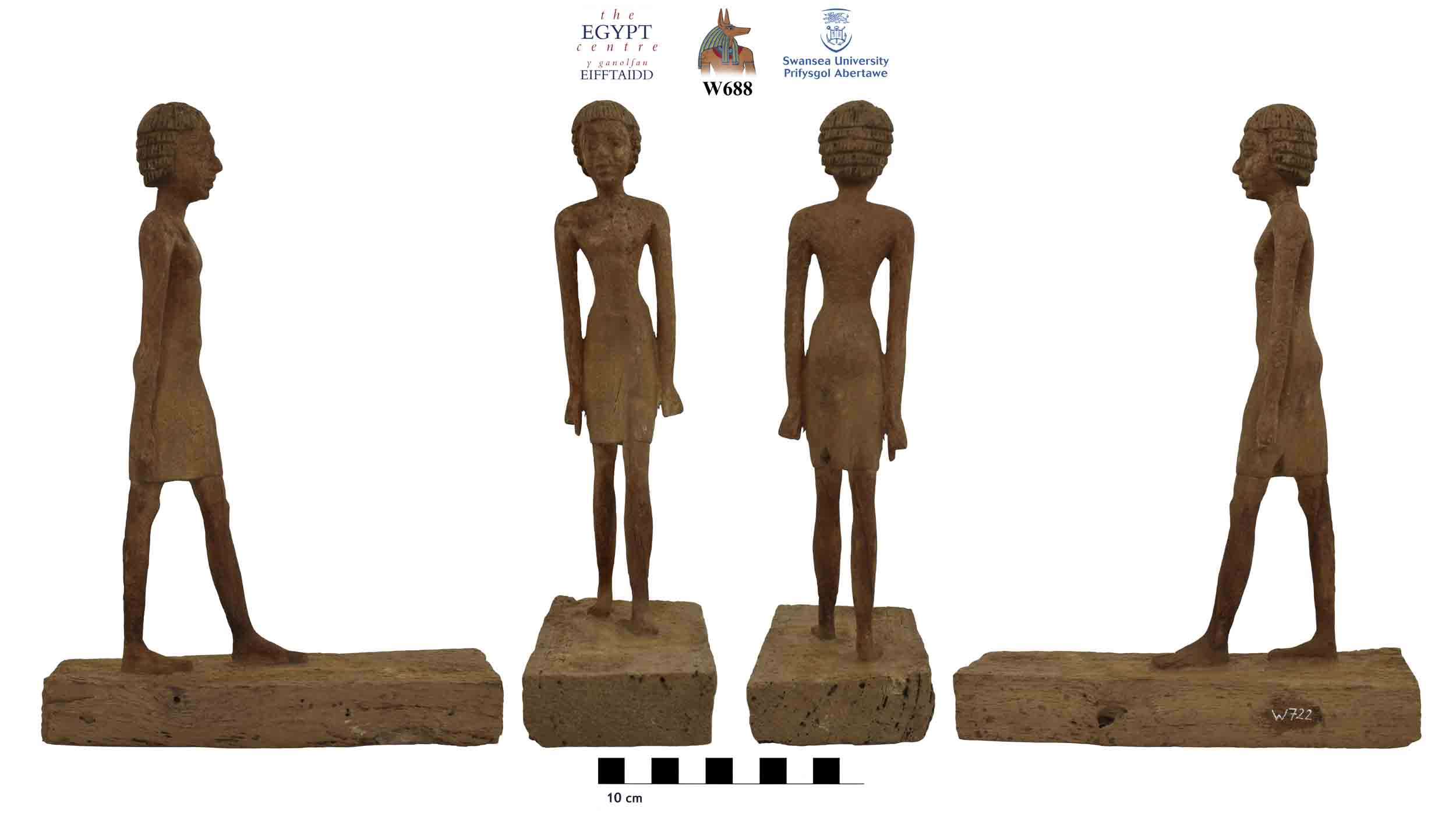 Image for: Striding figure of a male tomb owner